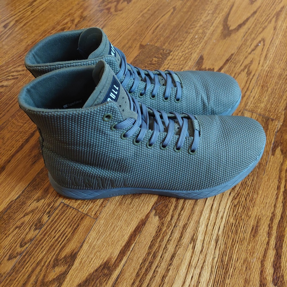 Nobull high top trainers 10.5